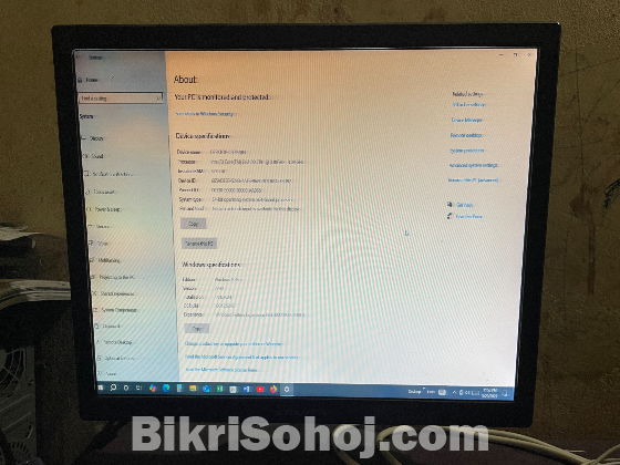 Pc full setup and 2gb graphics card